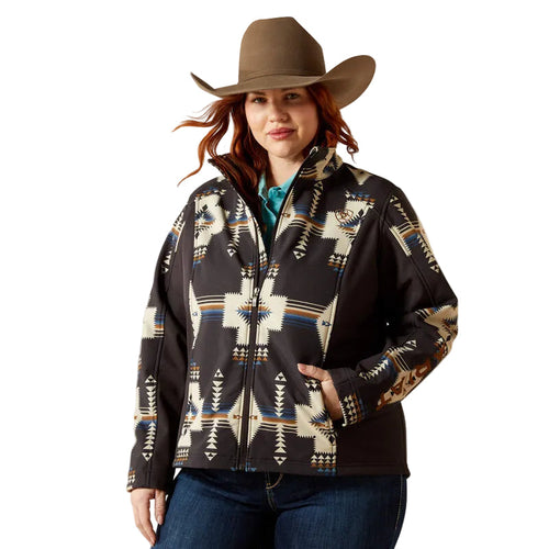 Ariat Women's Ariat Logo Softshell Print Jacket - Multiple Colours