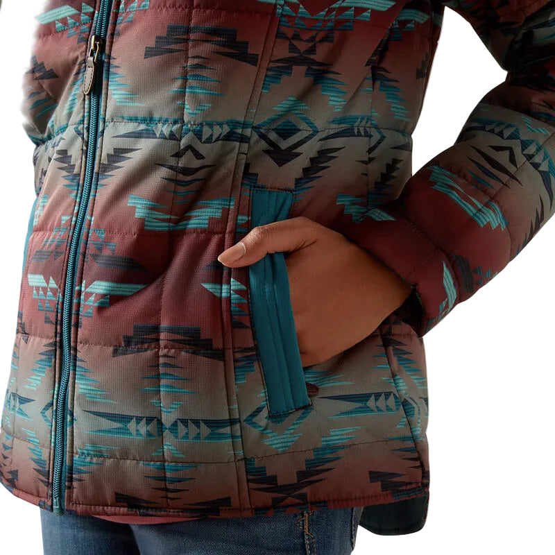 Ariat Women's Crius Insulated Jacket - Dragonfly Inez Print