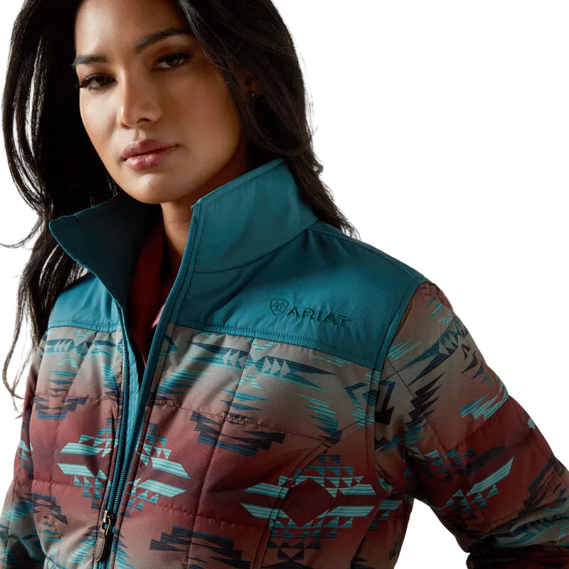 Ariat Women's Crius Insulated Jacket - Dragonfly Inez Print