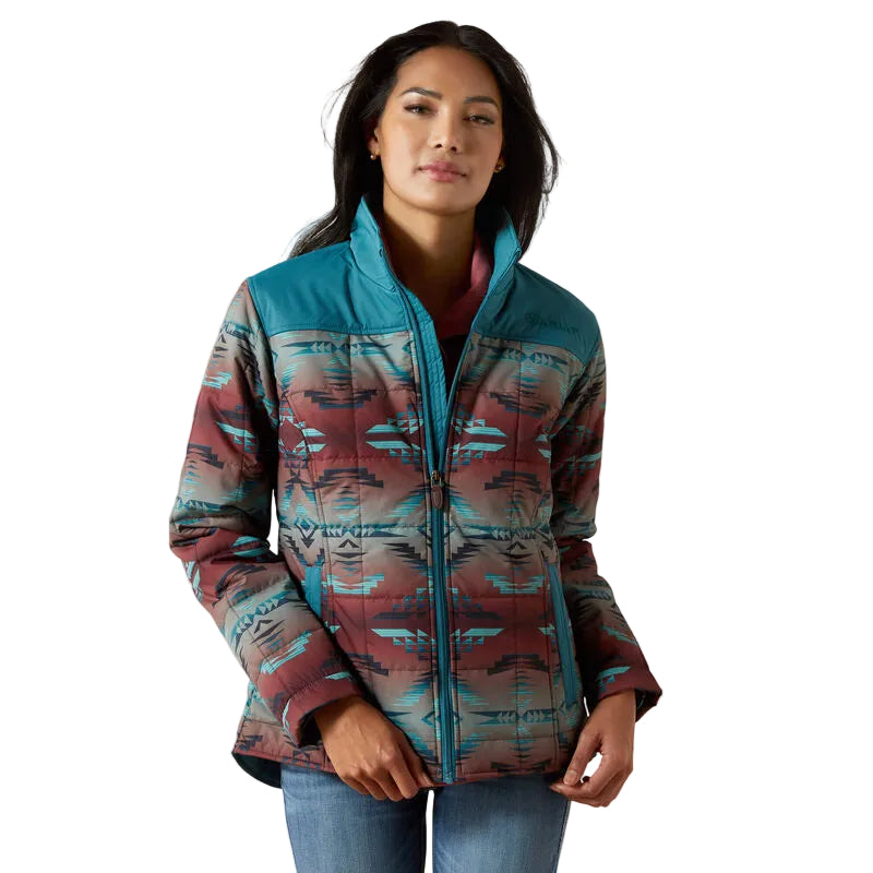 Ariat Women's Crius Insulated Jacket - Dragonfly Inez Print
