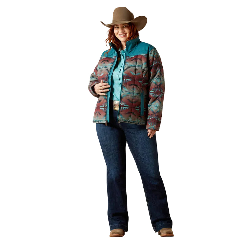 Ariat Women's Crius Insulated Jacket - Dragonfly Inez Print