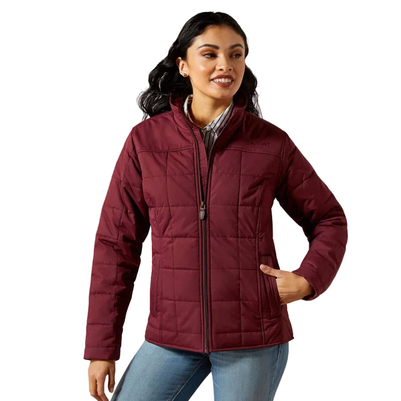 Ariat Women's Crius Insulated Jacket - Windsor Wine