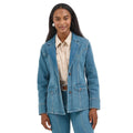 Wrangler Women's Retro Long Sleeve Blazer - Light Denim