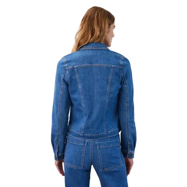 FDJ Women's Basic Denim Jacket - Medium Wash