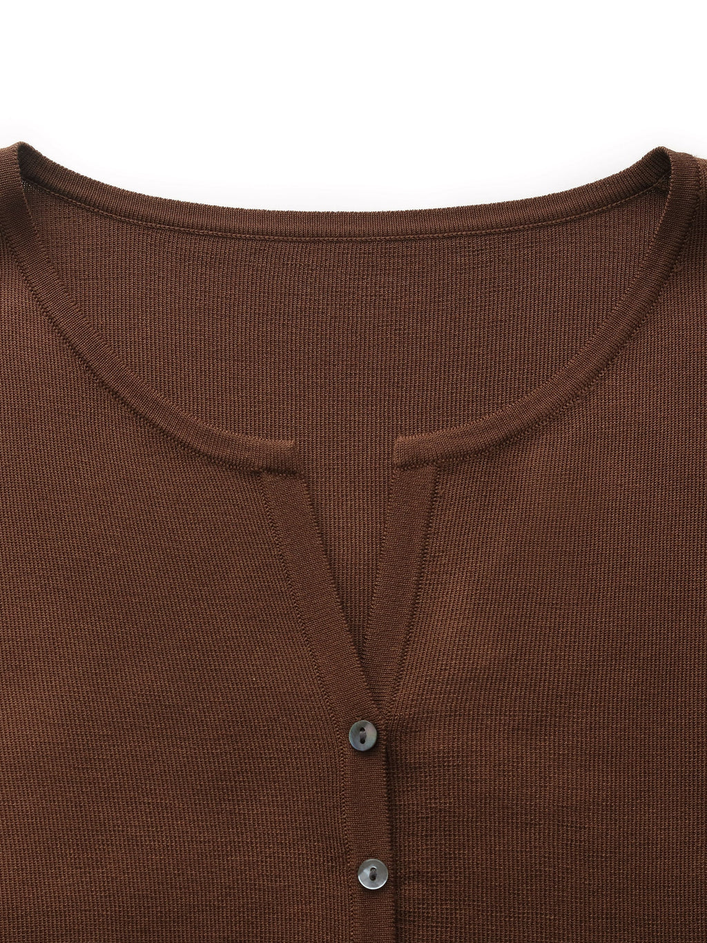 Acetate Tencel Blend Side Drawstring Women Knit Top