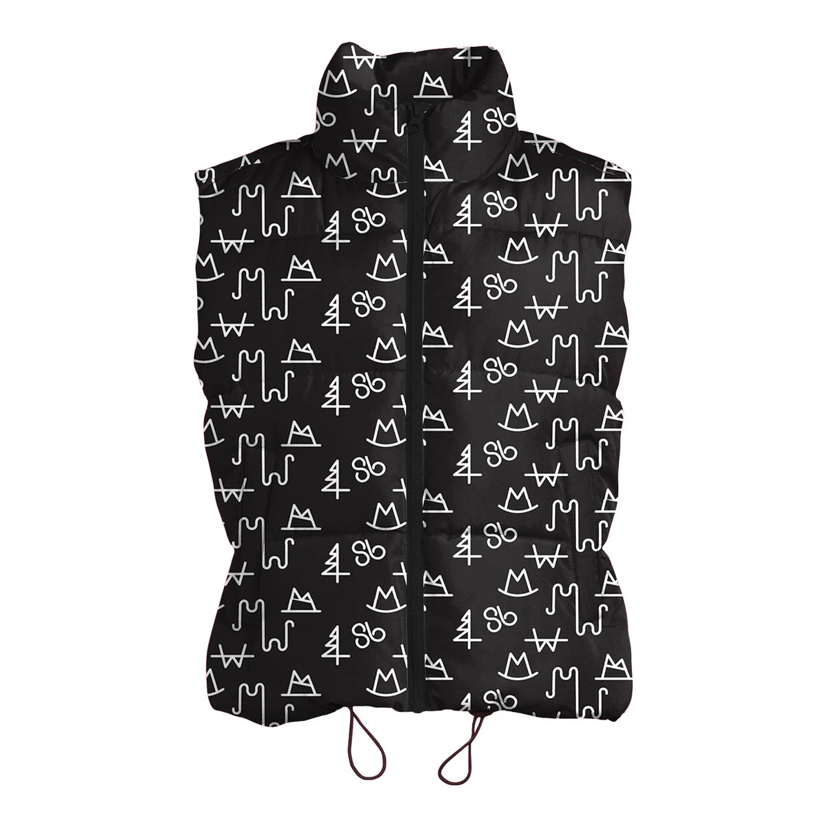 Front Porch Women's Black Brand Vest