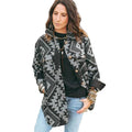 Grazier The Annie Aztec Shacket - Black Aztec