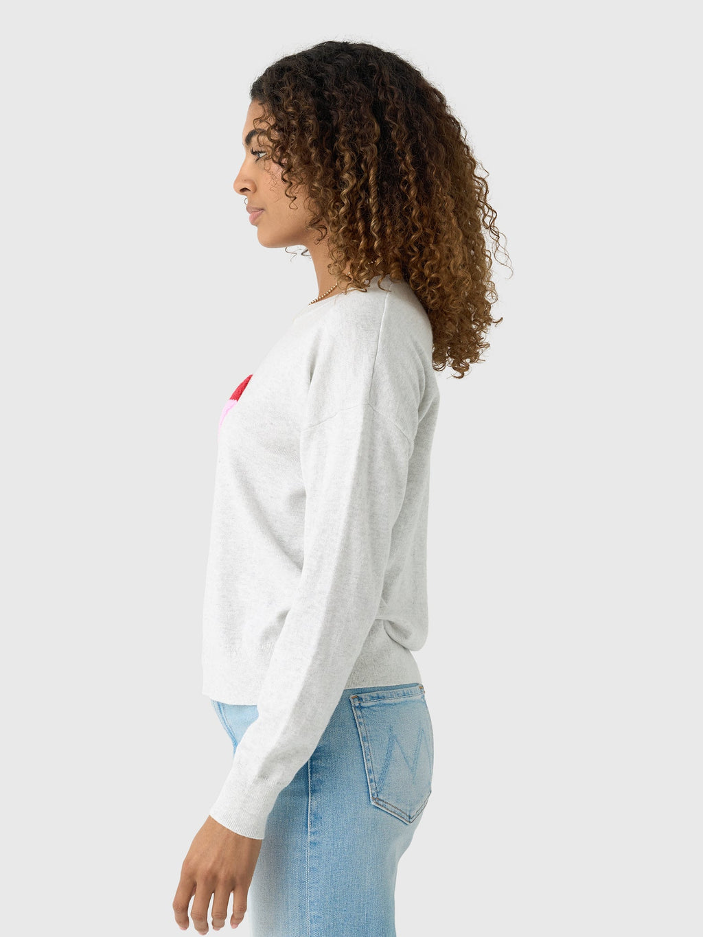 Eche Women's Lips Crew Sweater