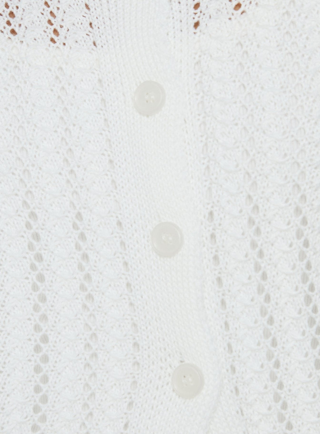 Avalisa Knit Cardigan White