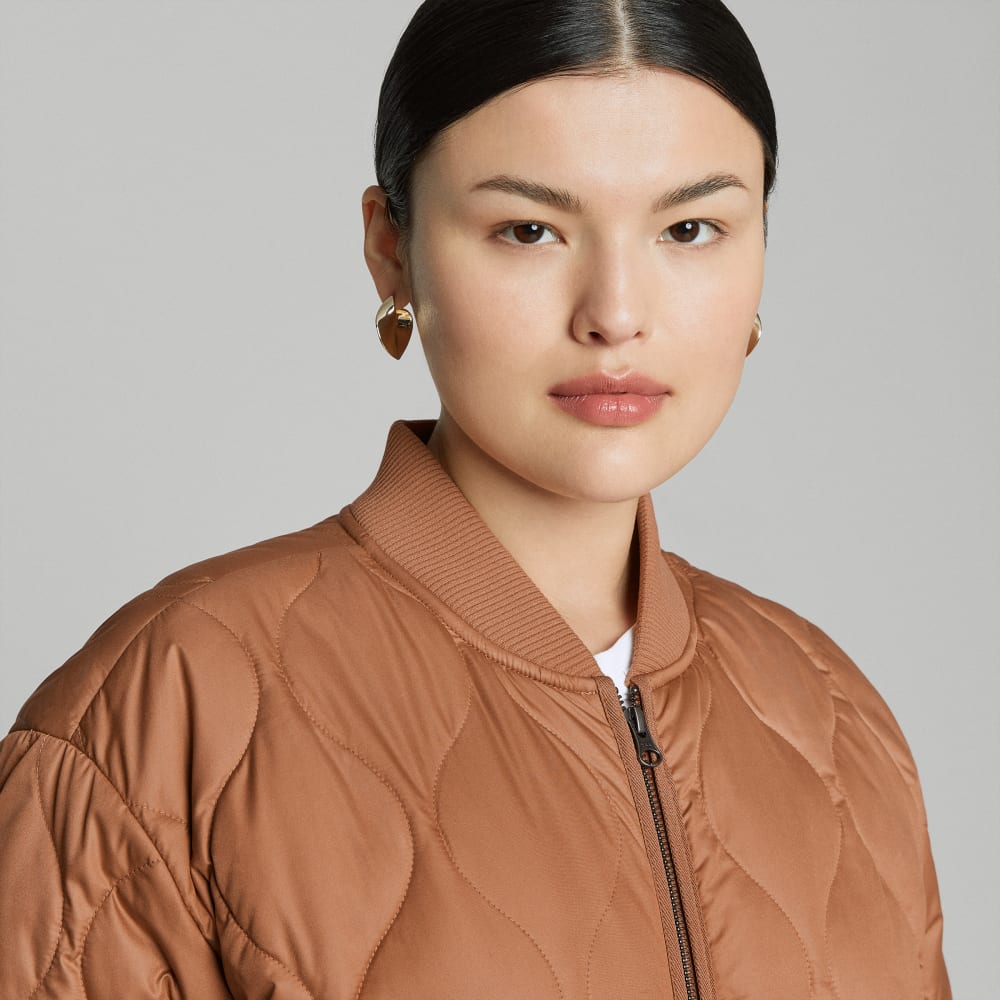 The ReNew Long Liner | Tawny Brown