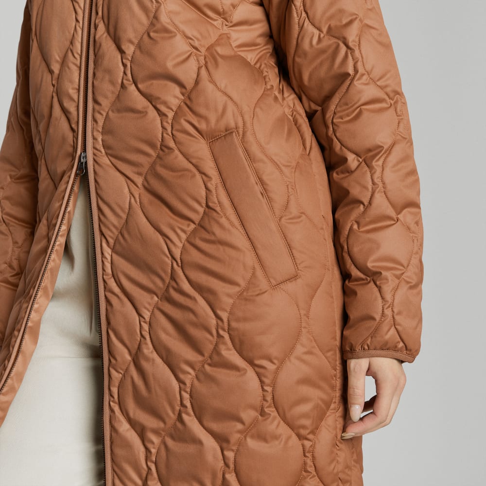 The ReNew Long Liner | Tawny Brown
