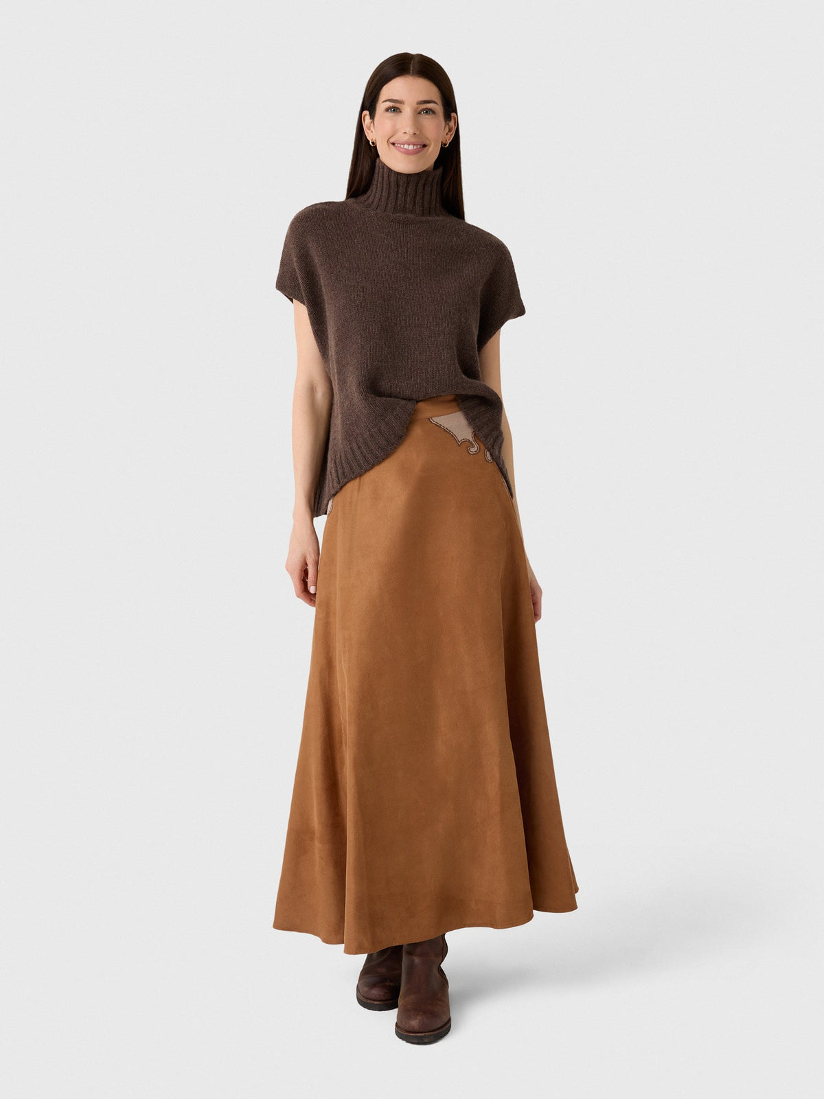Organic John Patrick Women's Turtleneck Gilet