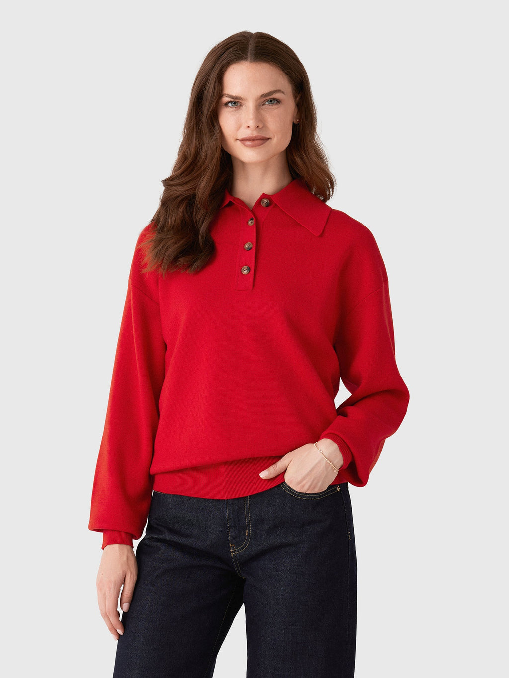 Alemais Women's Rocky Knit Polo