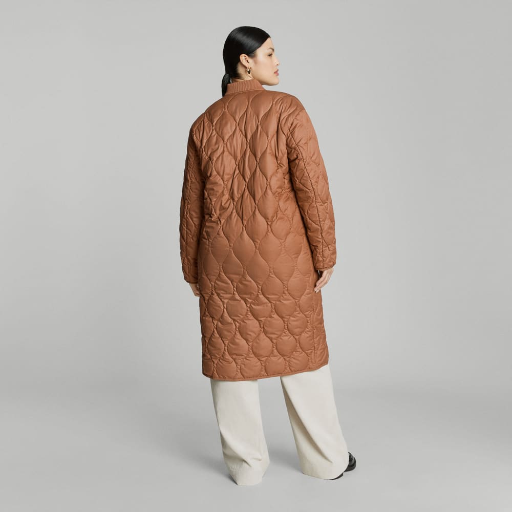The ReNew Long Liner | Tawny Brown