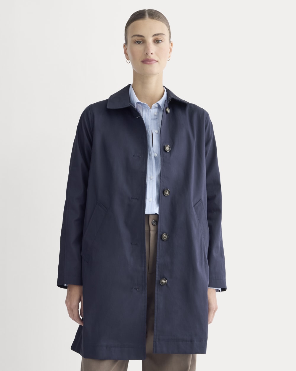 The Mac Coat | Navy