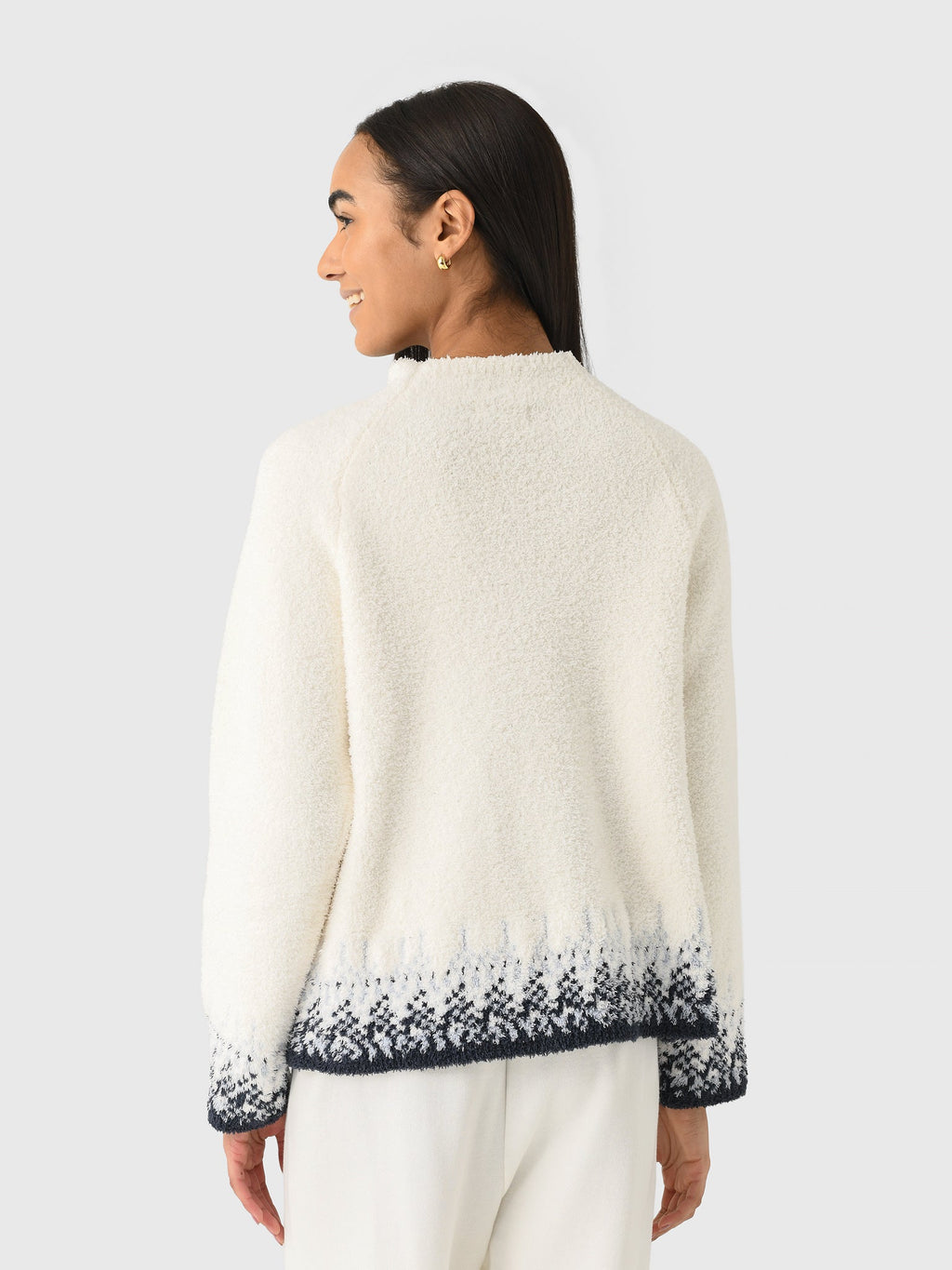 Barefoot Dreams Women's CozyChic Raglan Confetti Pullover