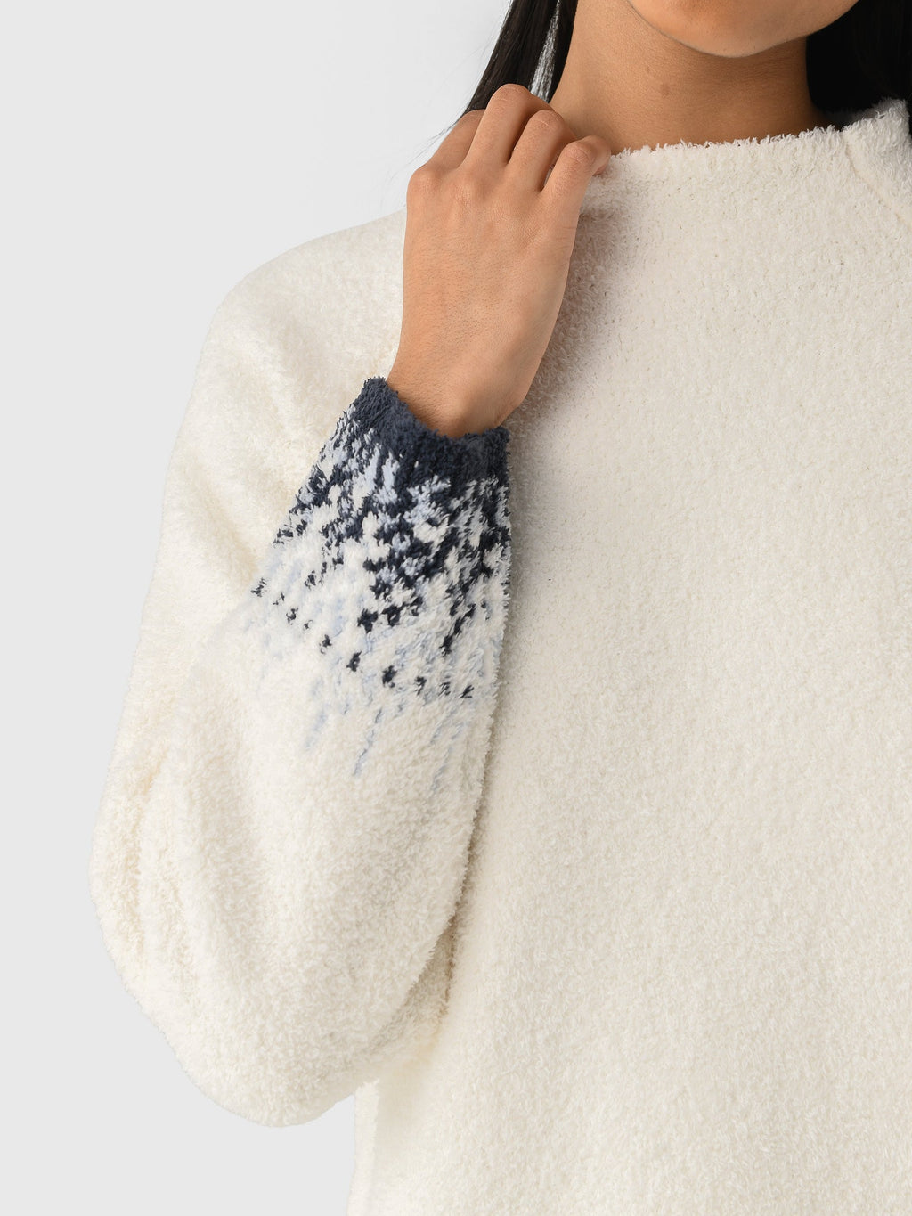 Barefoot Dreams Women's CozyChic Raglan Confetti Pullover