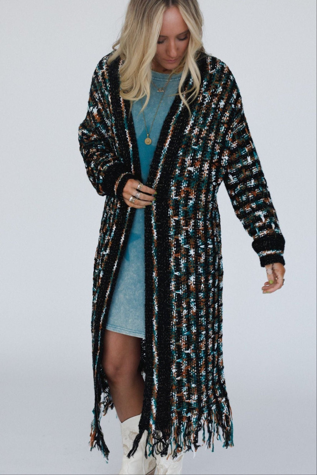 Evening Glow Cardigan - Black - Pre Order