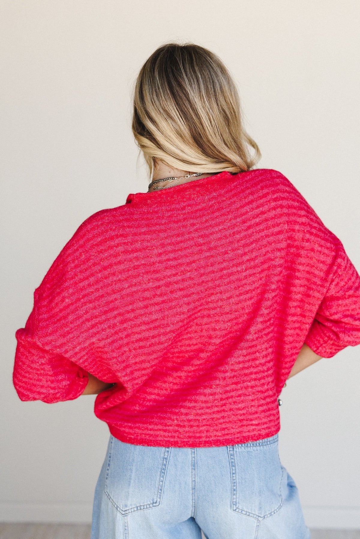 Day Trip Sweater - Red