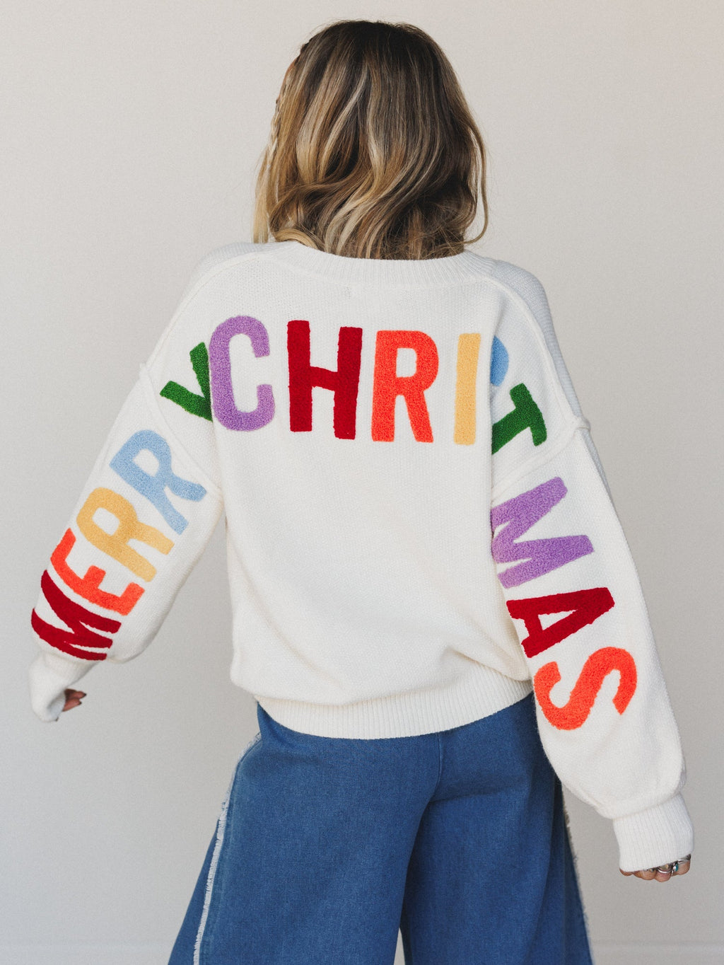 Merry Drift Sweater - Ivory - Pre Order