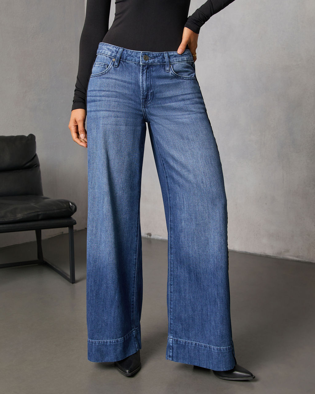 Senisa Wide Leg Jeans