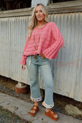 Callum Knit Sweater - Pink - Pre Order