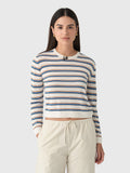 Leset Women's James Stripe Classic Crew