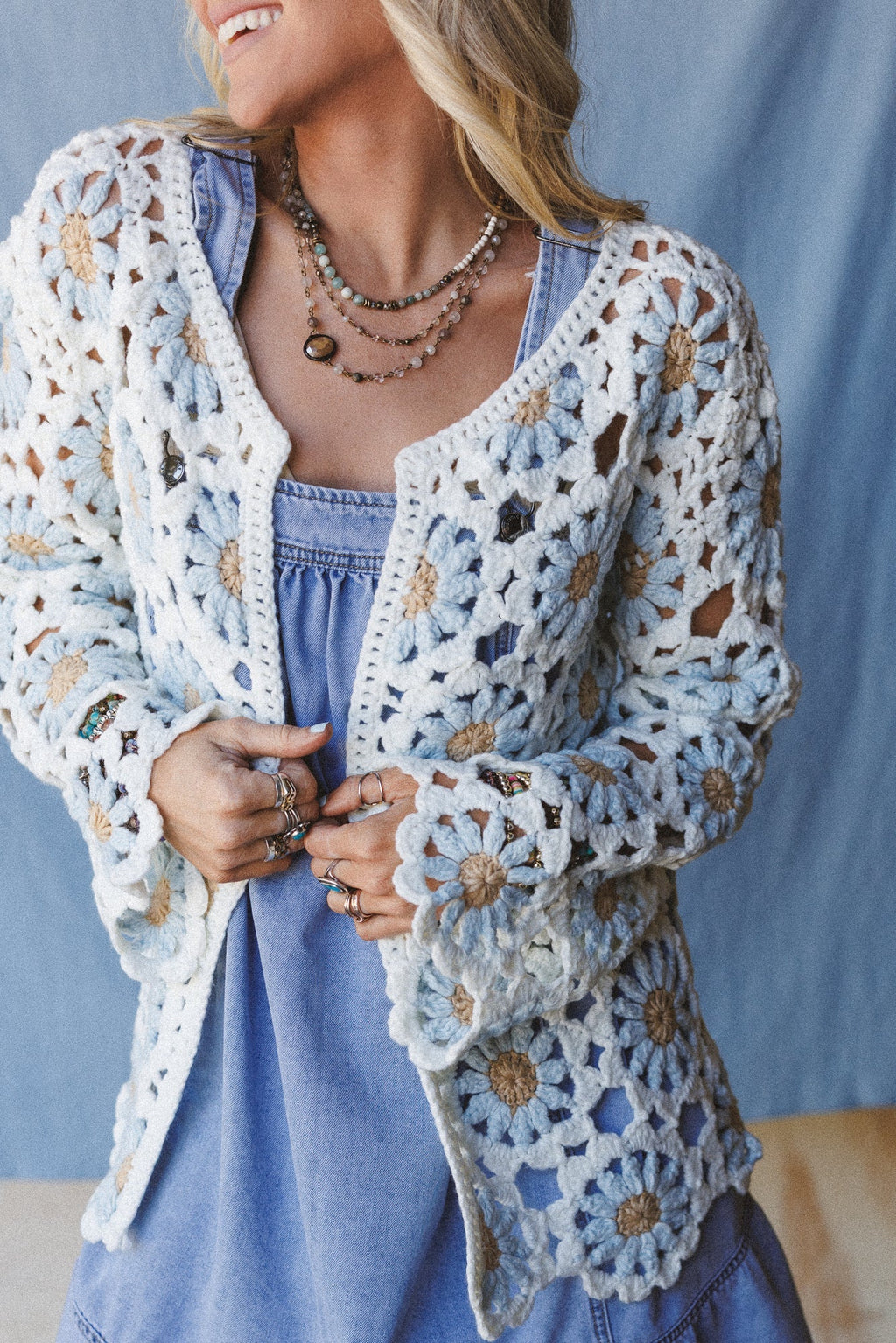 The Nest Wild And Dreamy Cardigan - Ivory