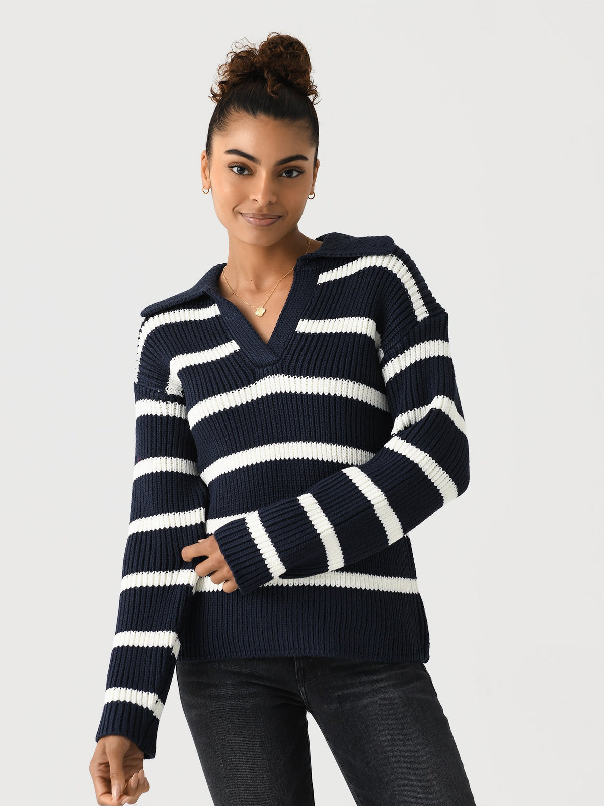 Eche Women's Striped Sweater