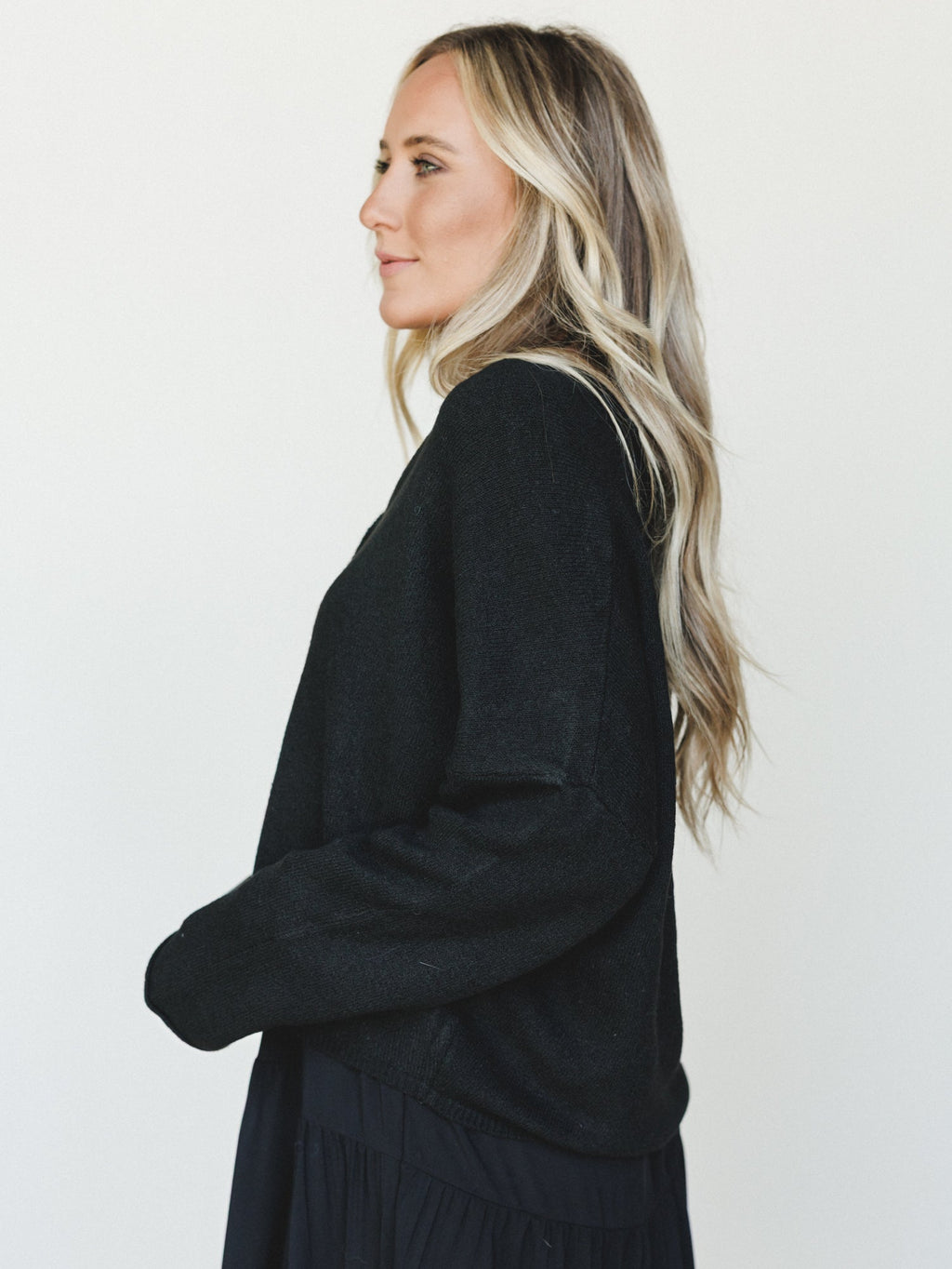 Simply There Cardigan - Black