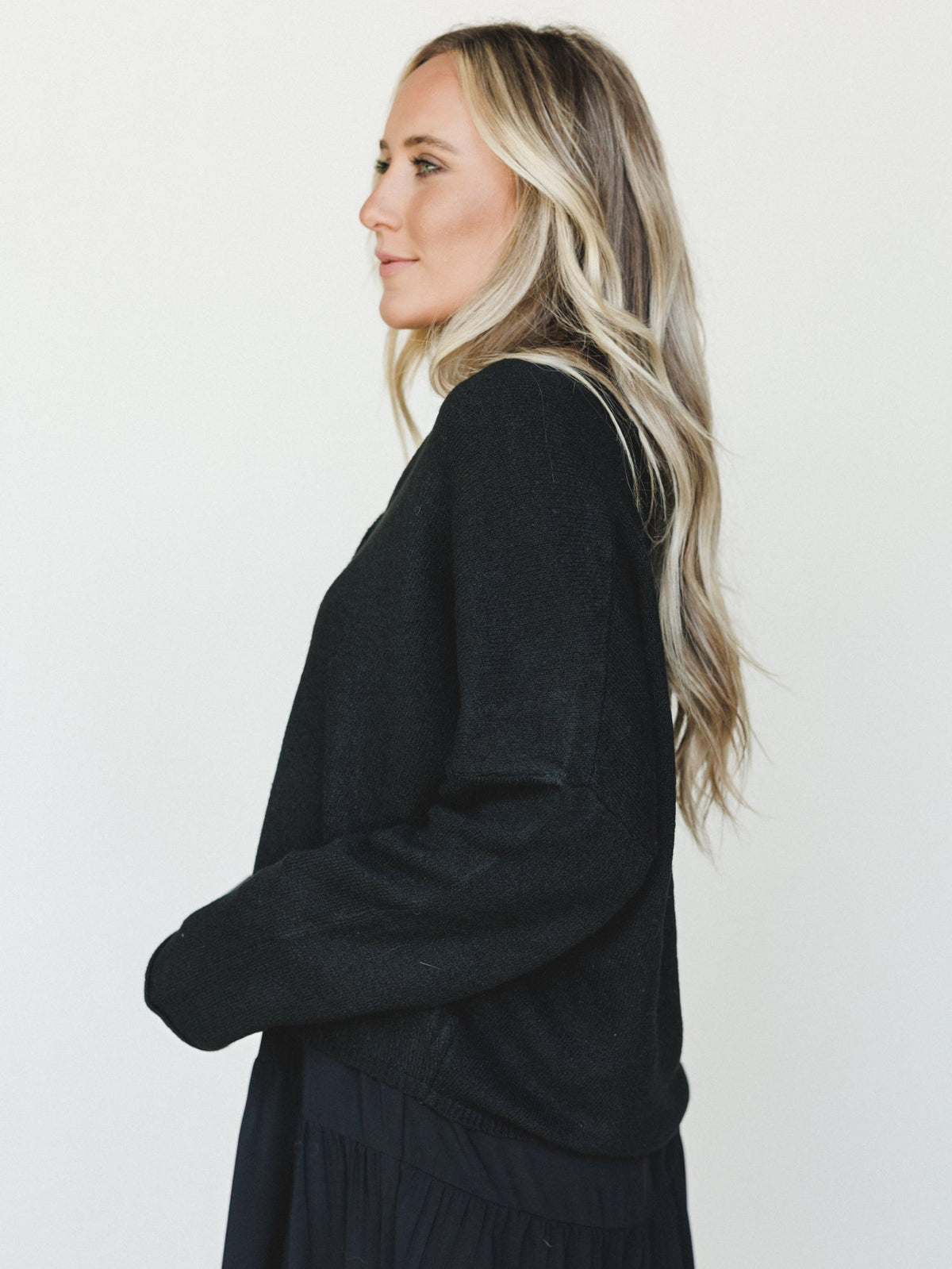 Simply There Cardigan - Black