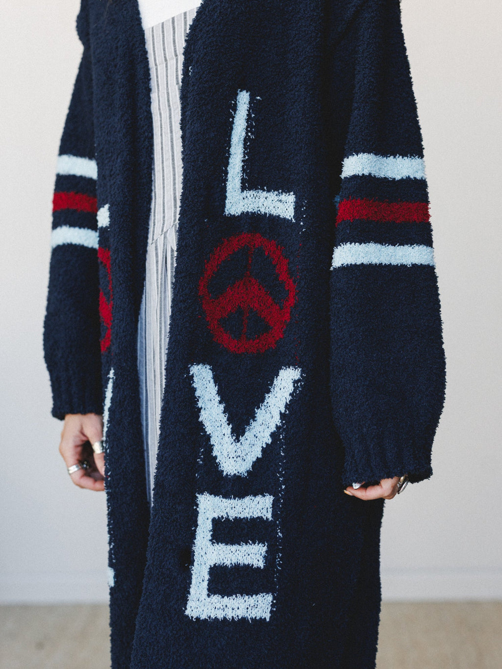 Groove In Love Sweater - Indigo