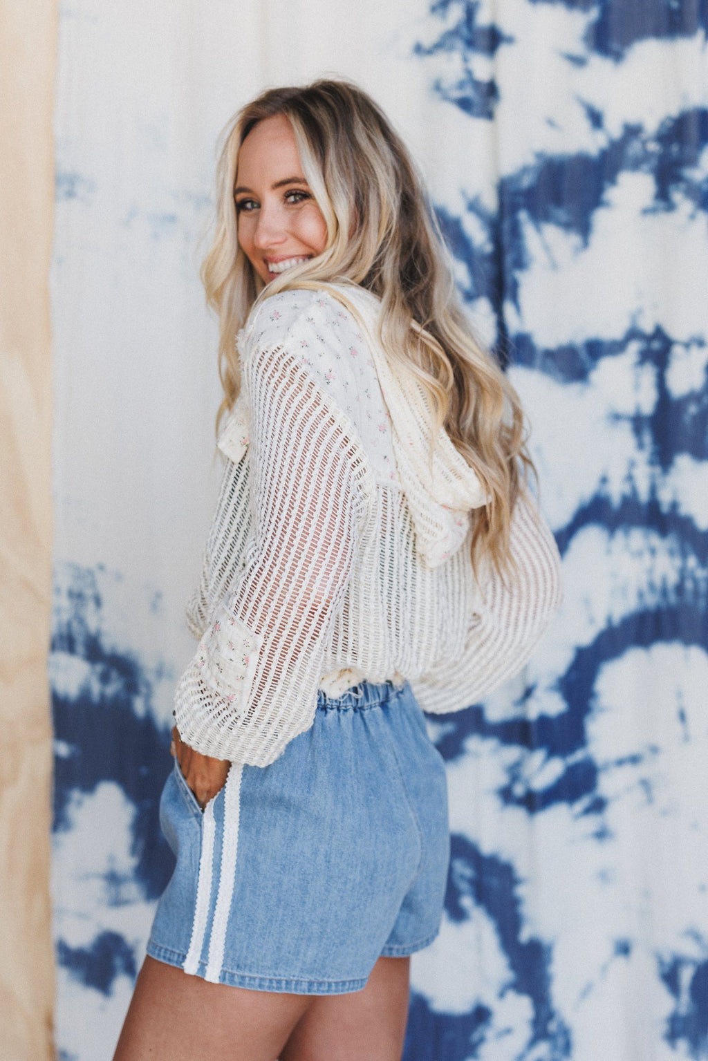 Soft Love Jacket Hoodie - Cream