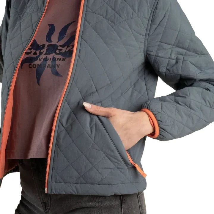 Sendero Women's Cloudcroft Puffer Jacket - Stormy Weather