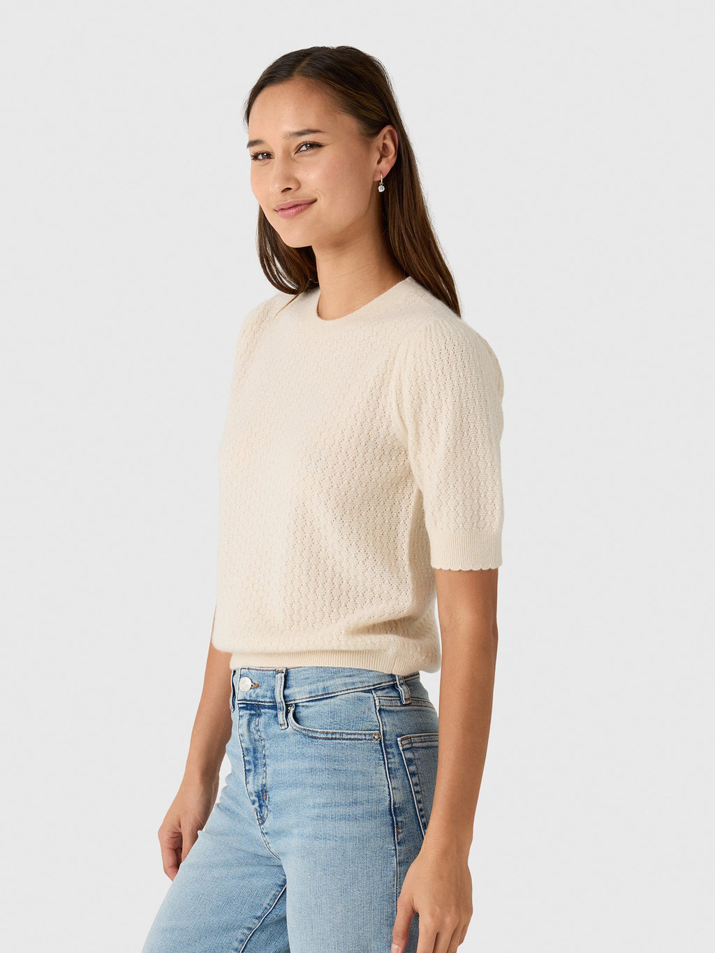 Frame Women's The Gathered Honeycomb Sweater
