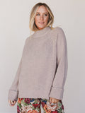 Soft Story Sweater - Light Mocha