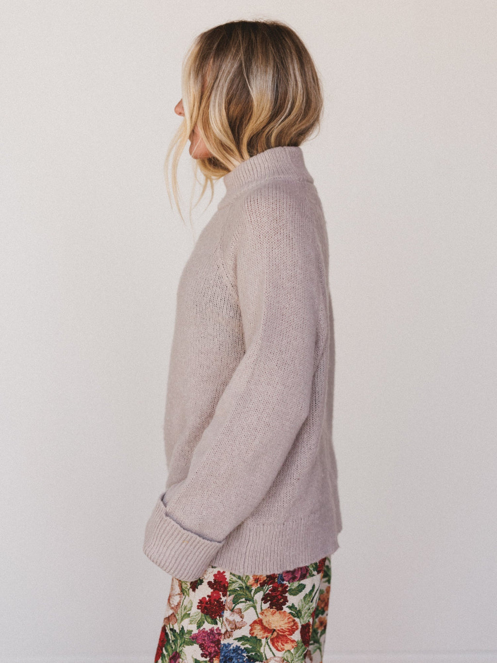 Soft Story Sweater - Light Mocha