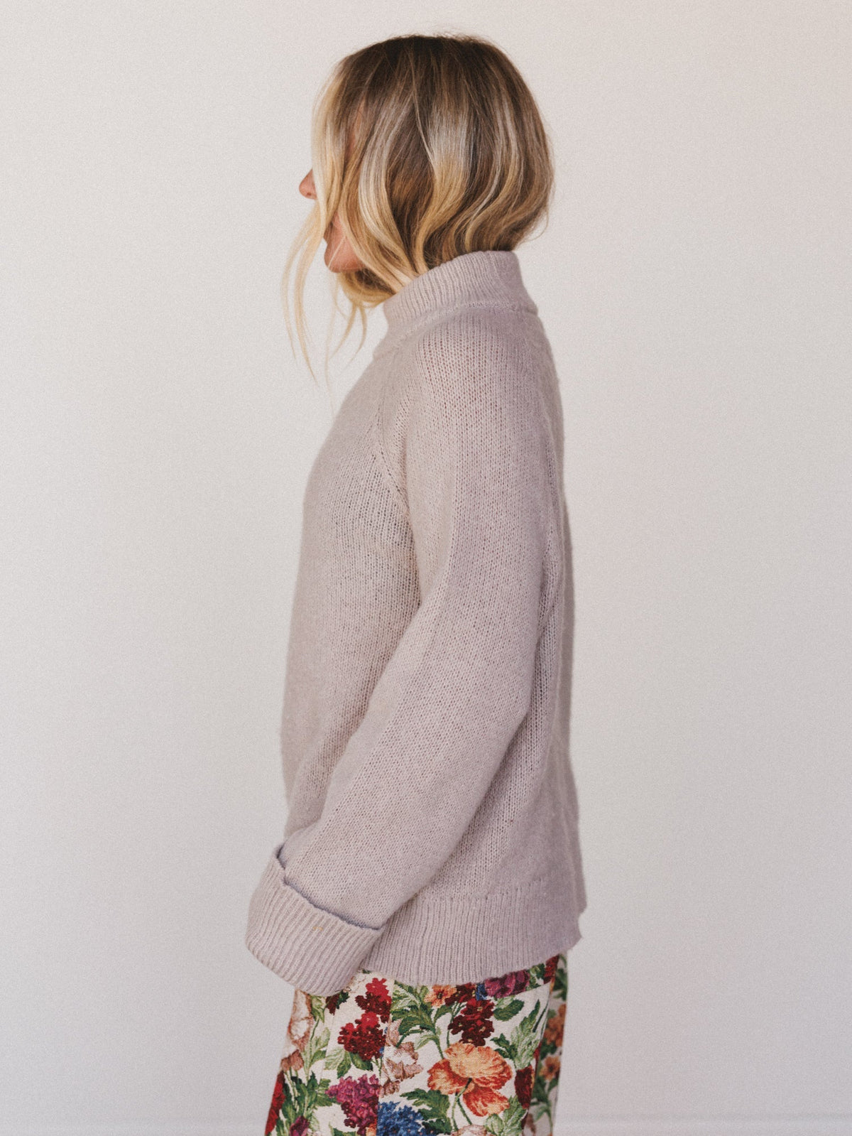 Soft Story Sweater - Light Mocha