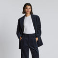 The Corduroy '80s Blazer | Deep Navy