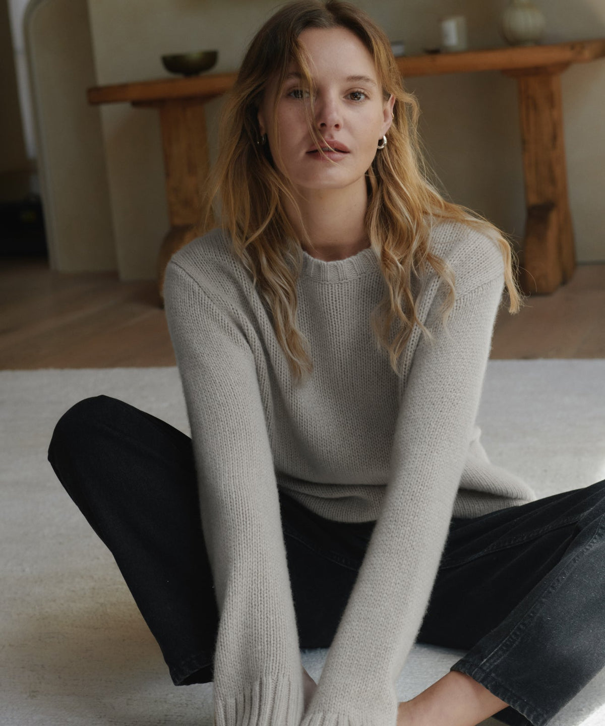 Cashmere Amelia Crewneck