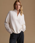 Cashmere Half Zip