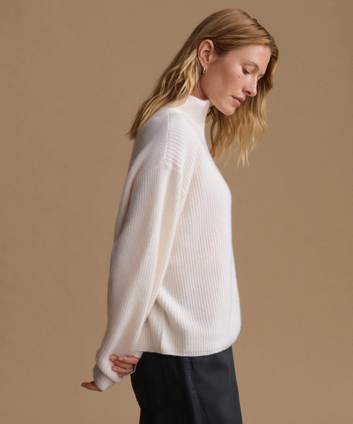 Cashmere Half Zip