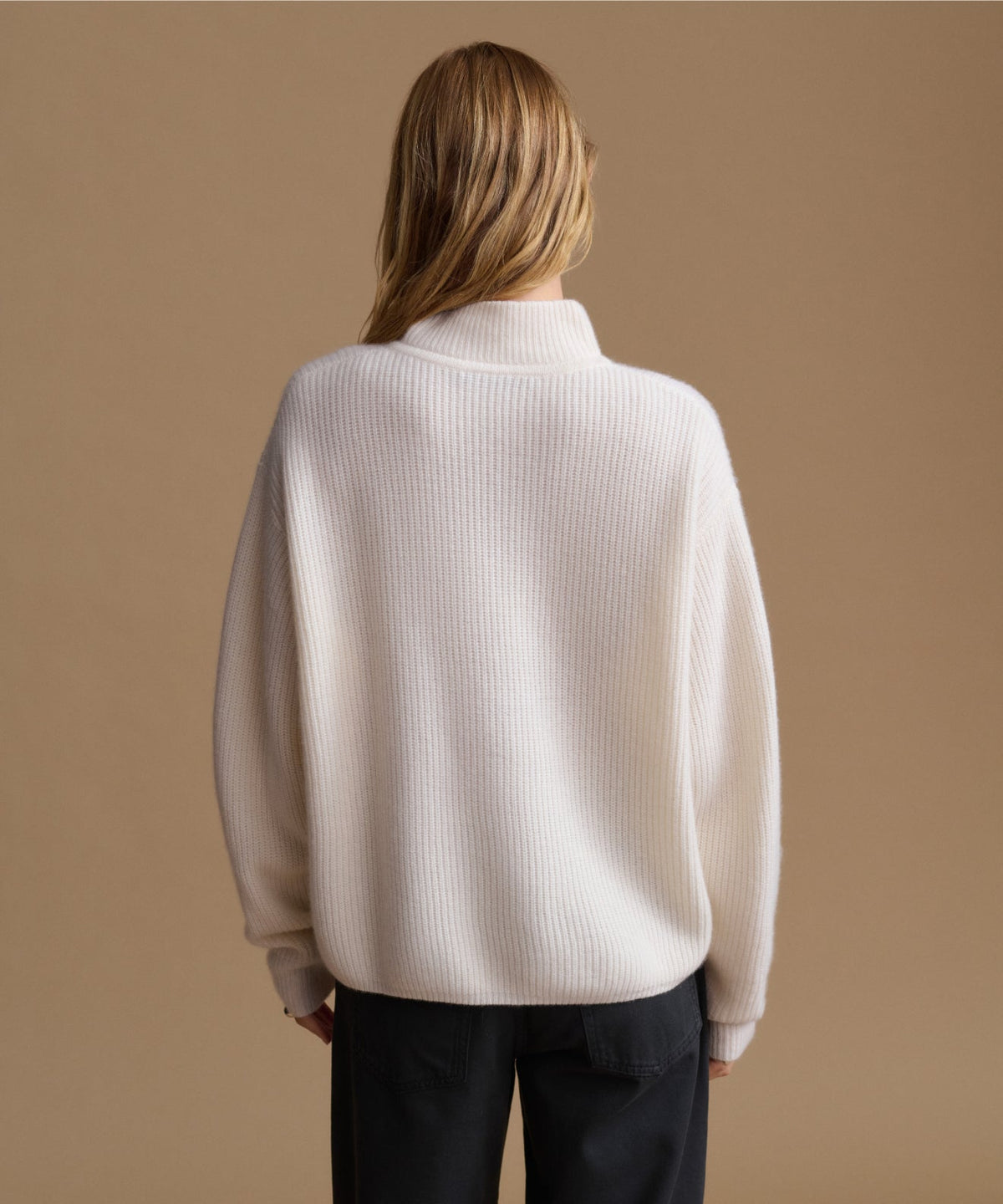 Cashmere Half Zip