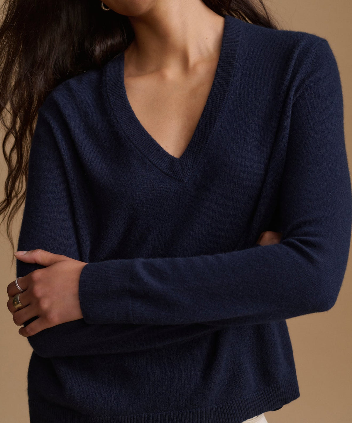 Flynn Cashmere V-Neck