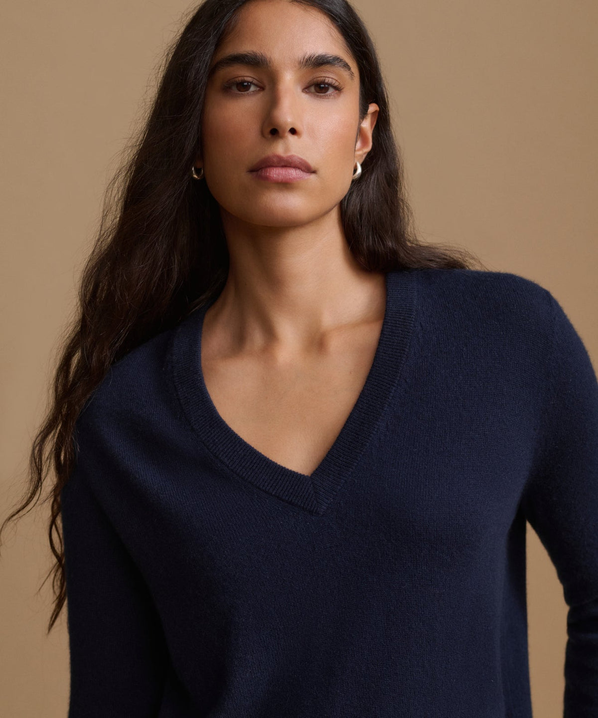 Flynn Cashmere V-Neck