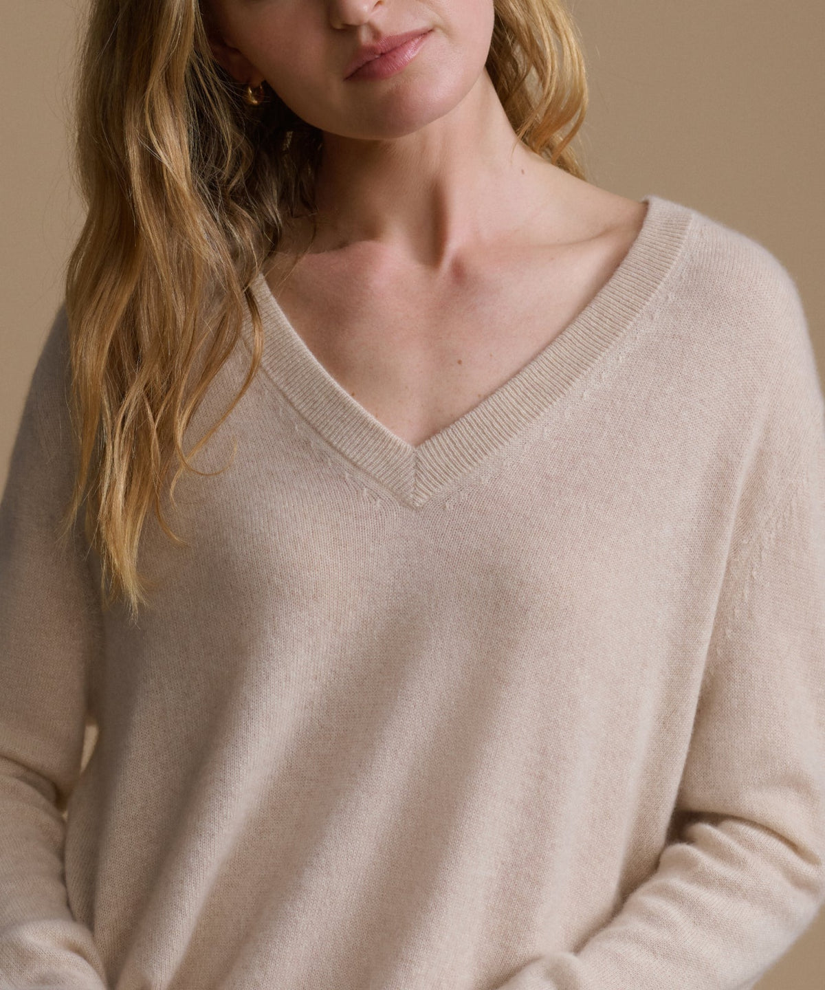 Flynn Cashmere V-Neck
