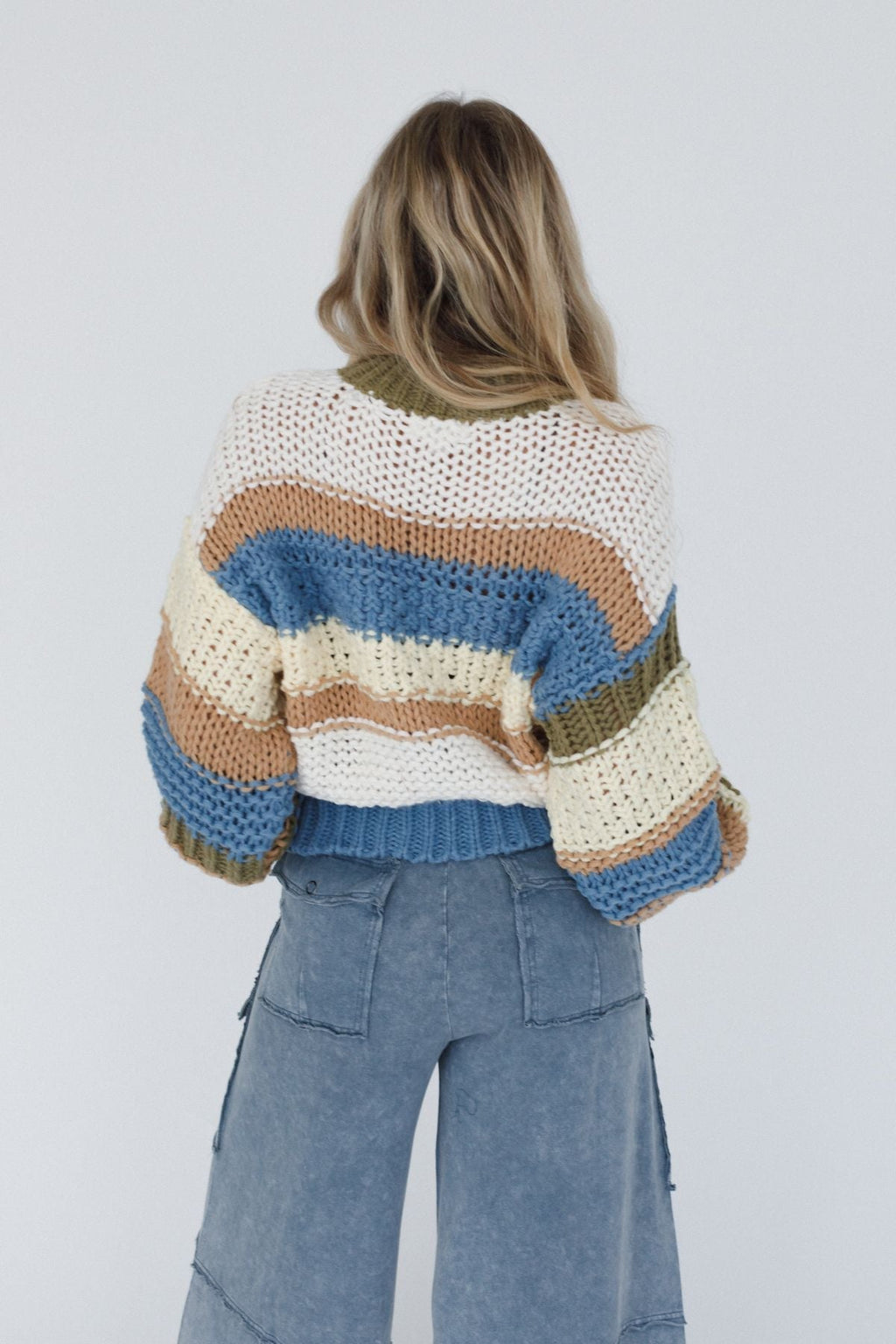 Laurel Canyon Striped Sweater - Multi