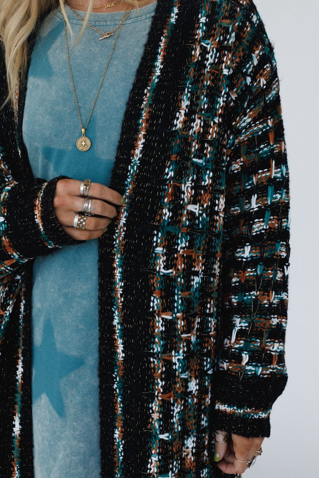 Evening Glow Cardigan - Black - Pre Order