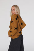 Starborn Hoodie Sweater - Camel - Pre Order